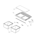 Crisper shelf & accessories