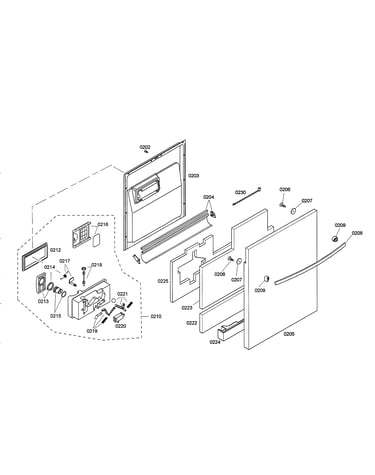 Door/dispenser
