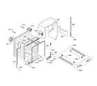 Bosch SHX45P05UC/62 tub diagram