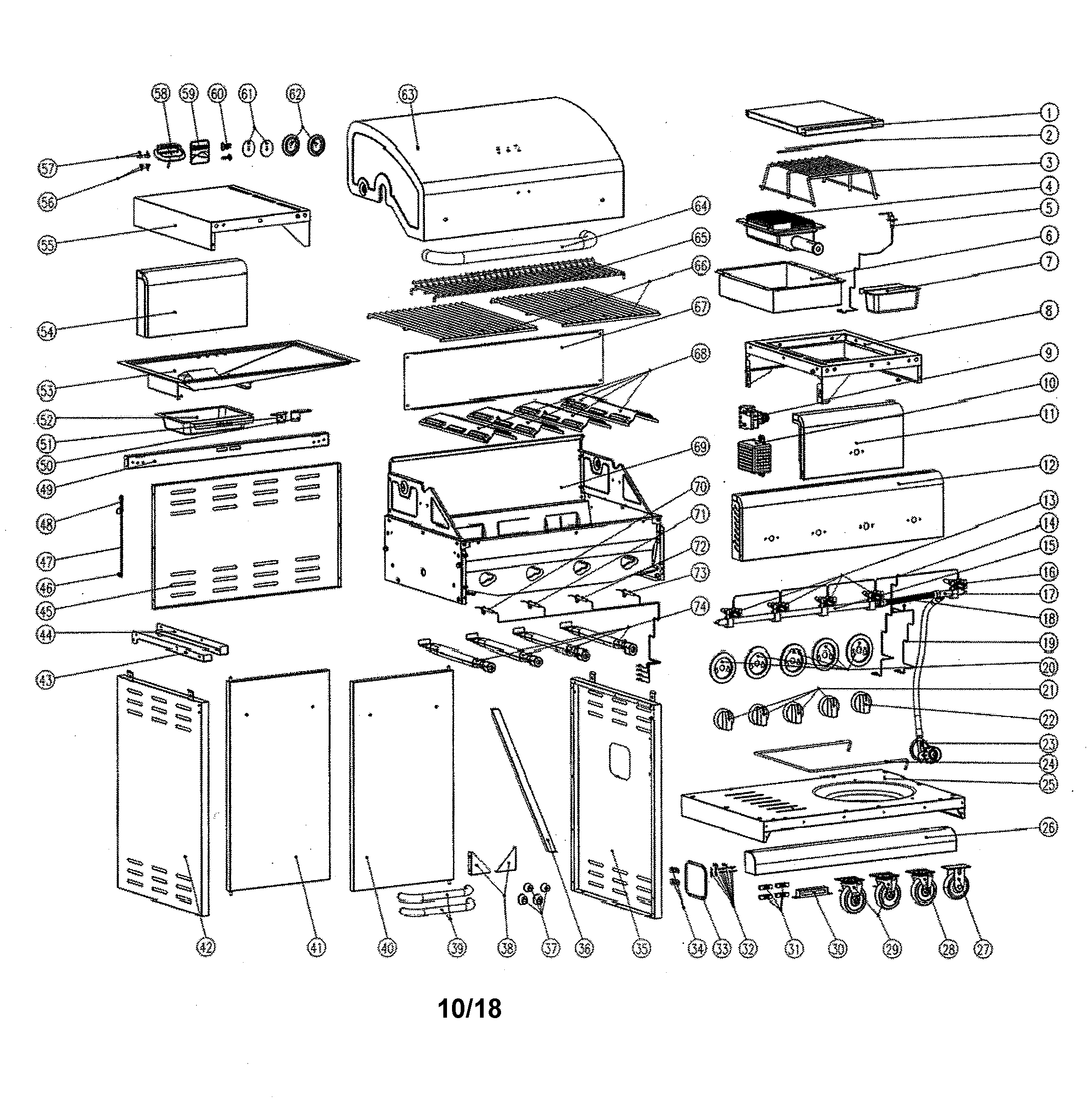 Gas grill