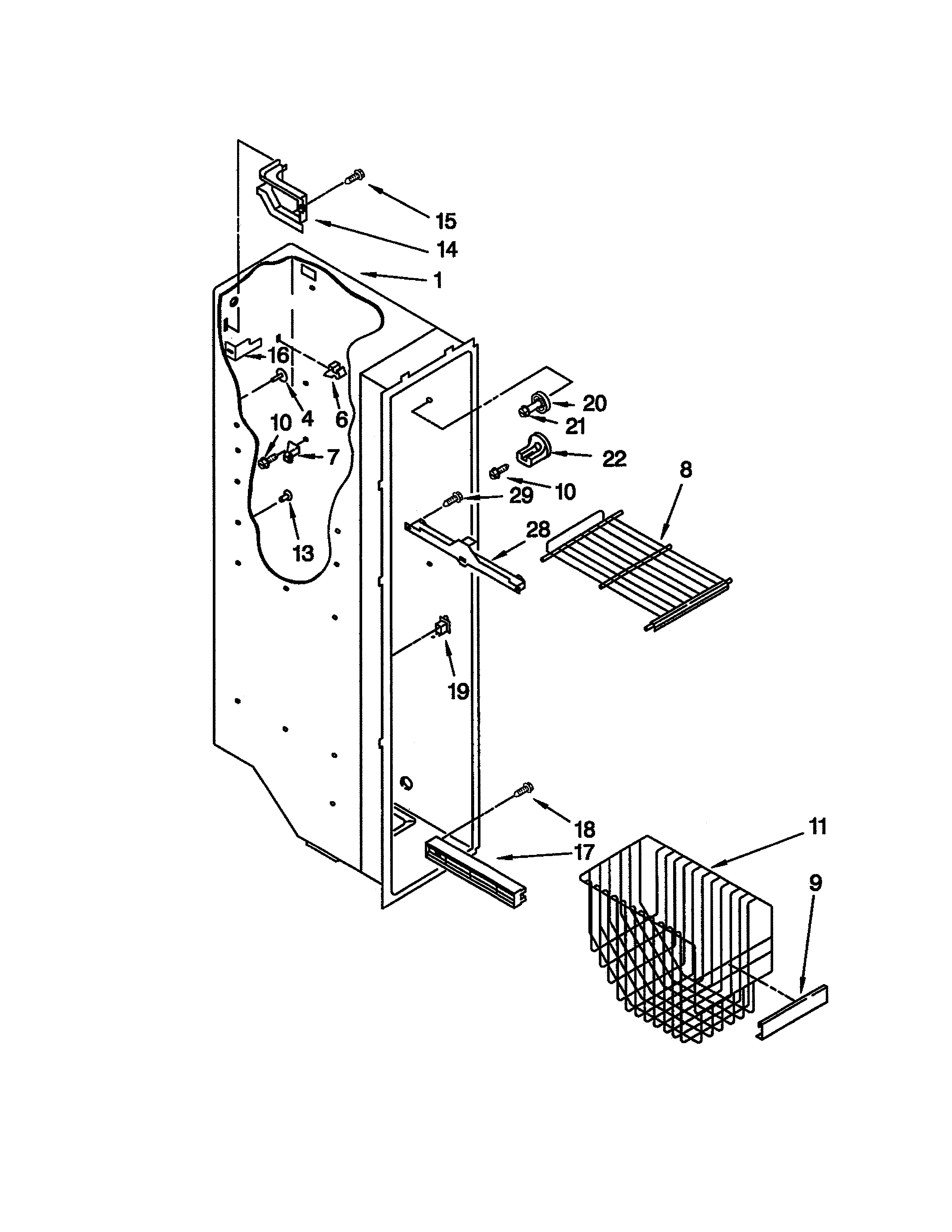 FREEZER LINER