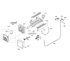 Thermador KBUIT4855E/03 ice maker/motor diagram