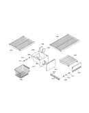 Wire shelf/ice container