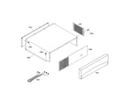 Thermador KBUIT4855E/03 unit cover/wire assembly diagram