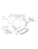 Water filter housing/rollers