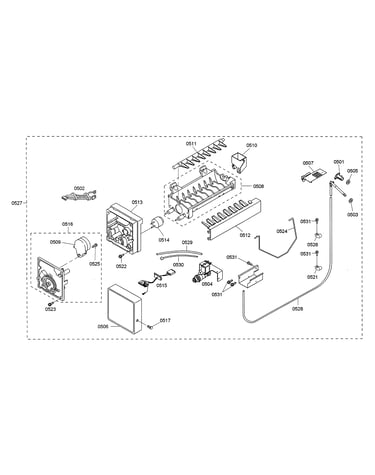 Icemaker/motor