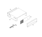 Thermador KBUIT4855E/04 wire assembly/top grill diagram