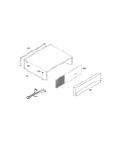 Wire assembly/top grill