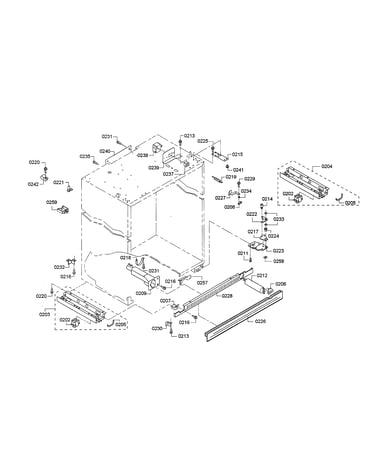 Rollers/filter housing