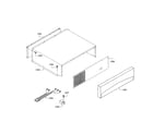 Thermador KBUIT4855E/05 wire assembly/top grill diagram