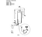 Kenmore 153336350 water heater diagram