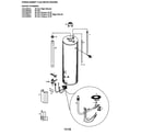 Kenmore 153336750 water heater diagram