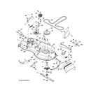 Craftsman 960420218 mower deck diagram