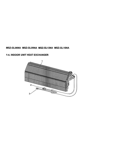 Indoor unit heat exchanger