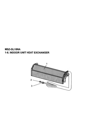 Indoor unit heat exchanger