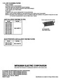 Air cleaning filters