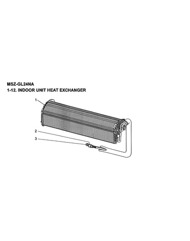 Indoor unit heat exchanger