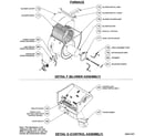 Carrier 58MVC060-F-10114 blower & control assembly diagram