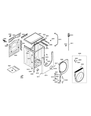Door/top panel