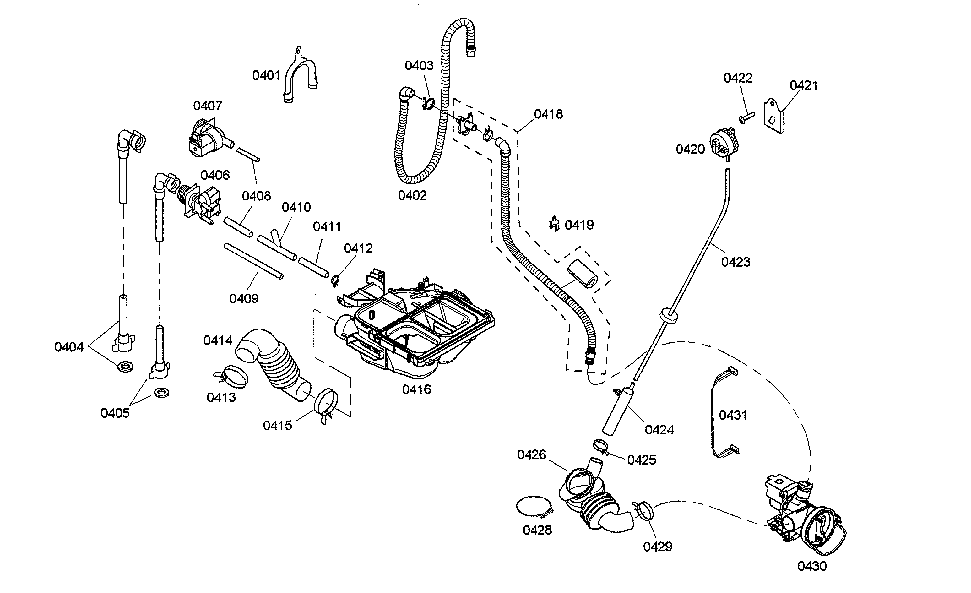 Dispenser/drain pump