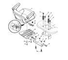 Craftsman 960420221 seat assembly diagram