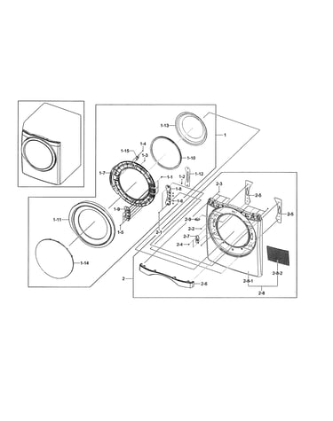 Front & door assembly