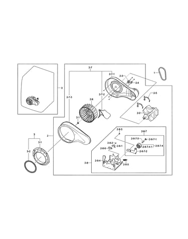 Duct motor assembly