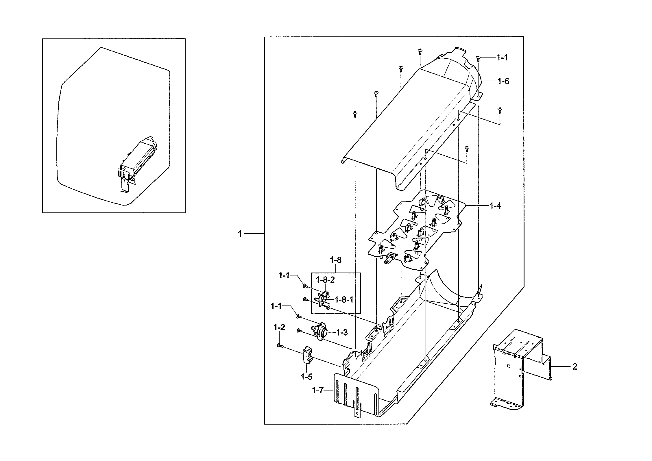 Heater duct