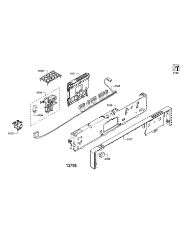 Control unit/console frame