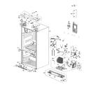 Samsung RF26VADBP/XAA-00 cabinet diagram