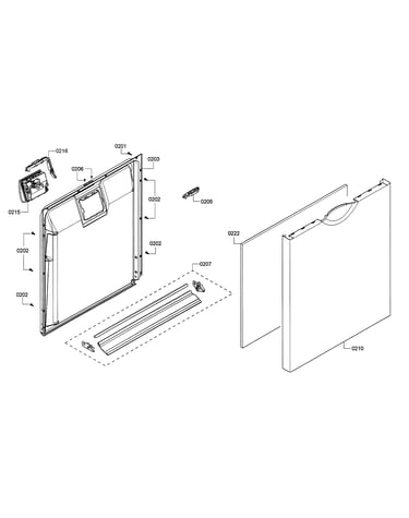 Door/dispenser