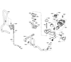 Bosch SHE6AP02UC/06 heat & drain pump/water inlet diagram