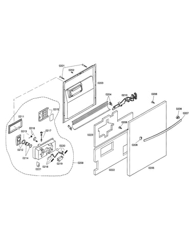 Door/dispenser