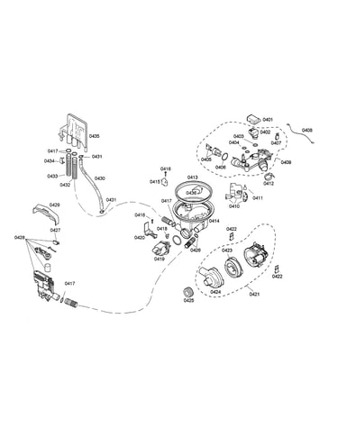 Pump/heater/sump