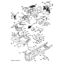 Craftsman 960420222 chassis assembly diagram