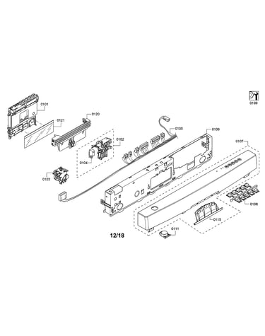 Console/panel facia