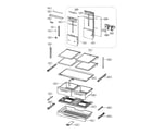 Kenmore 11173027710 refrigerator section diagram