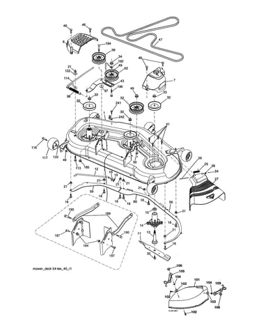 Mower deck