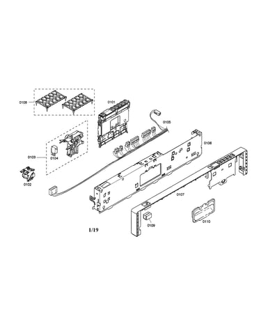 Panel-facia/control unit