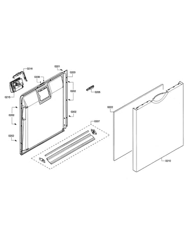 Door/dispenser