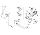 Bosch SHE6AP05UC/06 heat pump/water inlet diagram