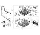 Bosch SHE6AP05UC/06 racks/spray arms diagram