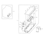 Samsung DVE50M7450W/A3-00 duct heater - electric diagram