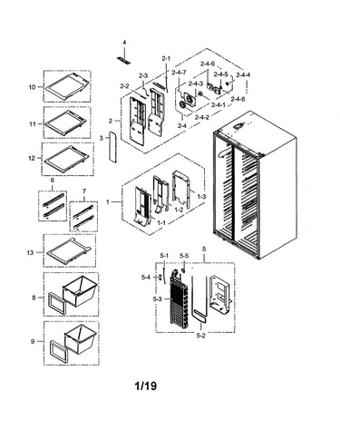 Freezer section