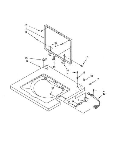 Washer top & lid