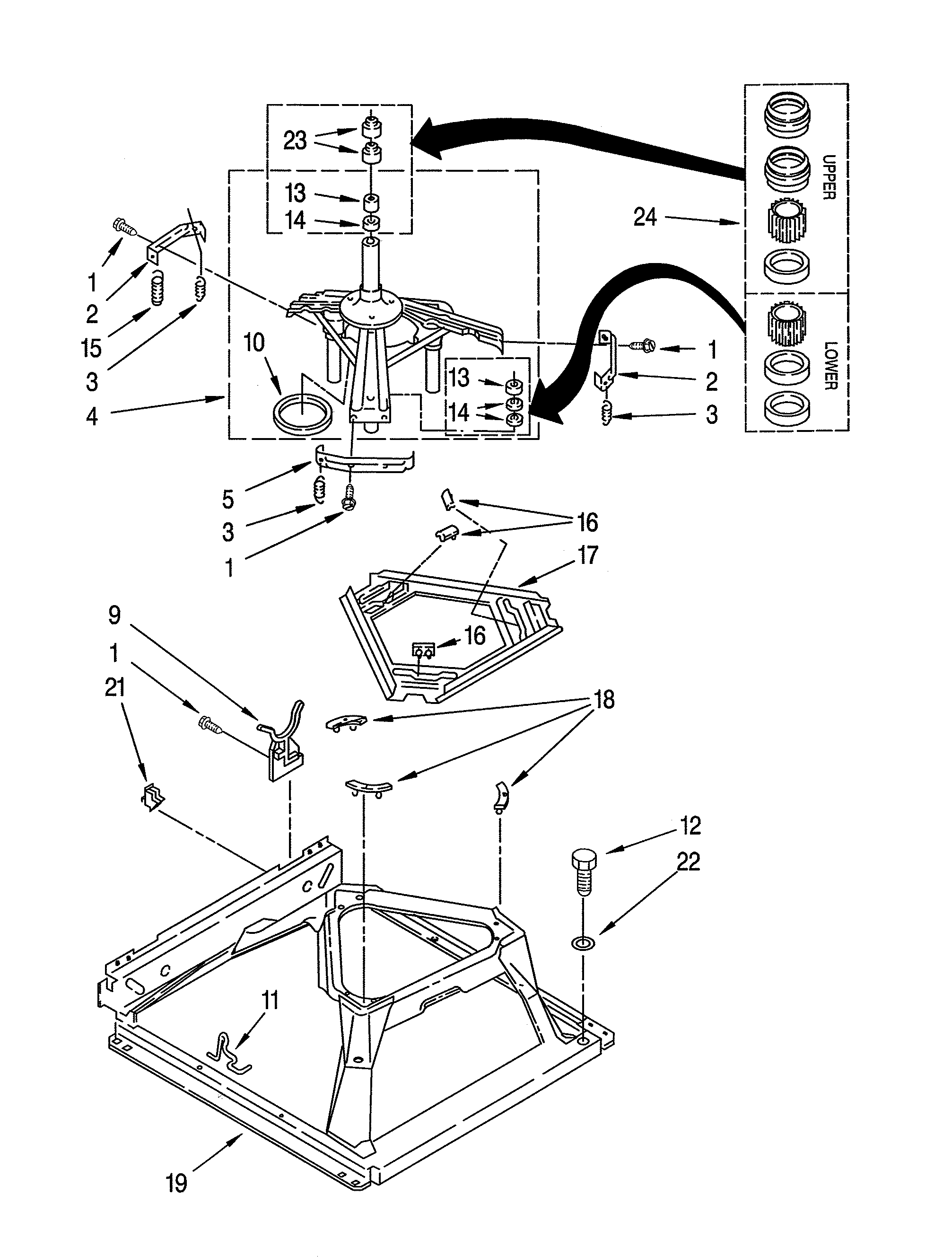 Machine base