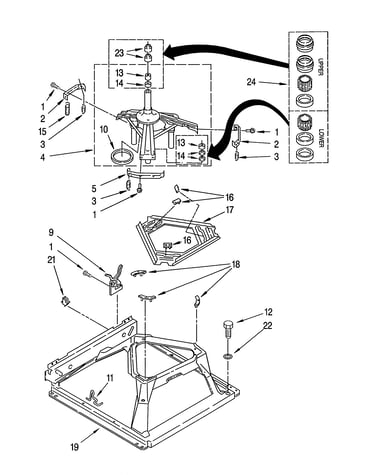 Machine base