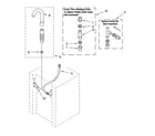 Whirlpool LTG6234DZ0 washer water system parts diagram
