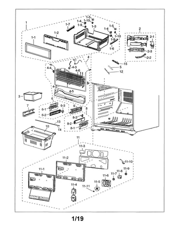 Freezer parts