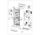 Samsung RF18HFENBSR/US-00 cabinet diagram